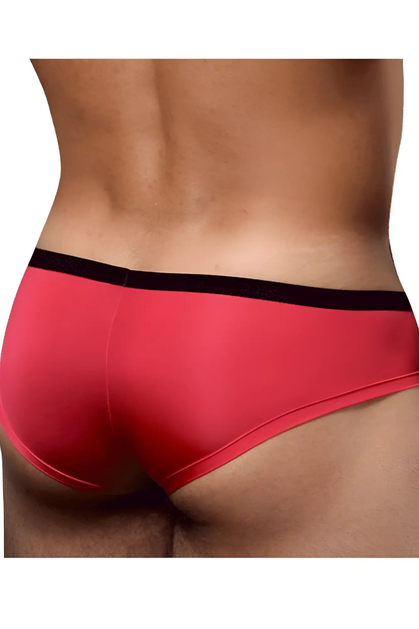 Doreanse 1377-fuc boost cheeky brief in fuchsia with a black waistband made from comfortable fabric for daily wear