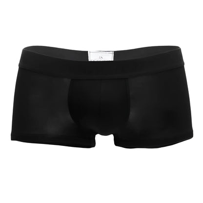 Black doreanse 1760-blk low-rise trunks with smooth form-fitting design and elastic waistband
