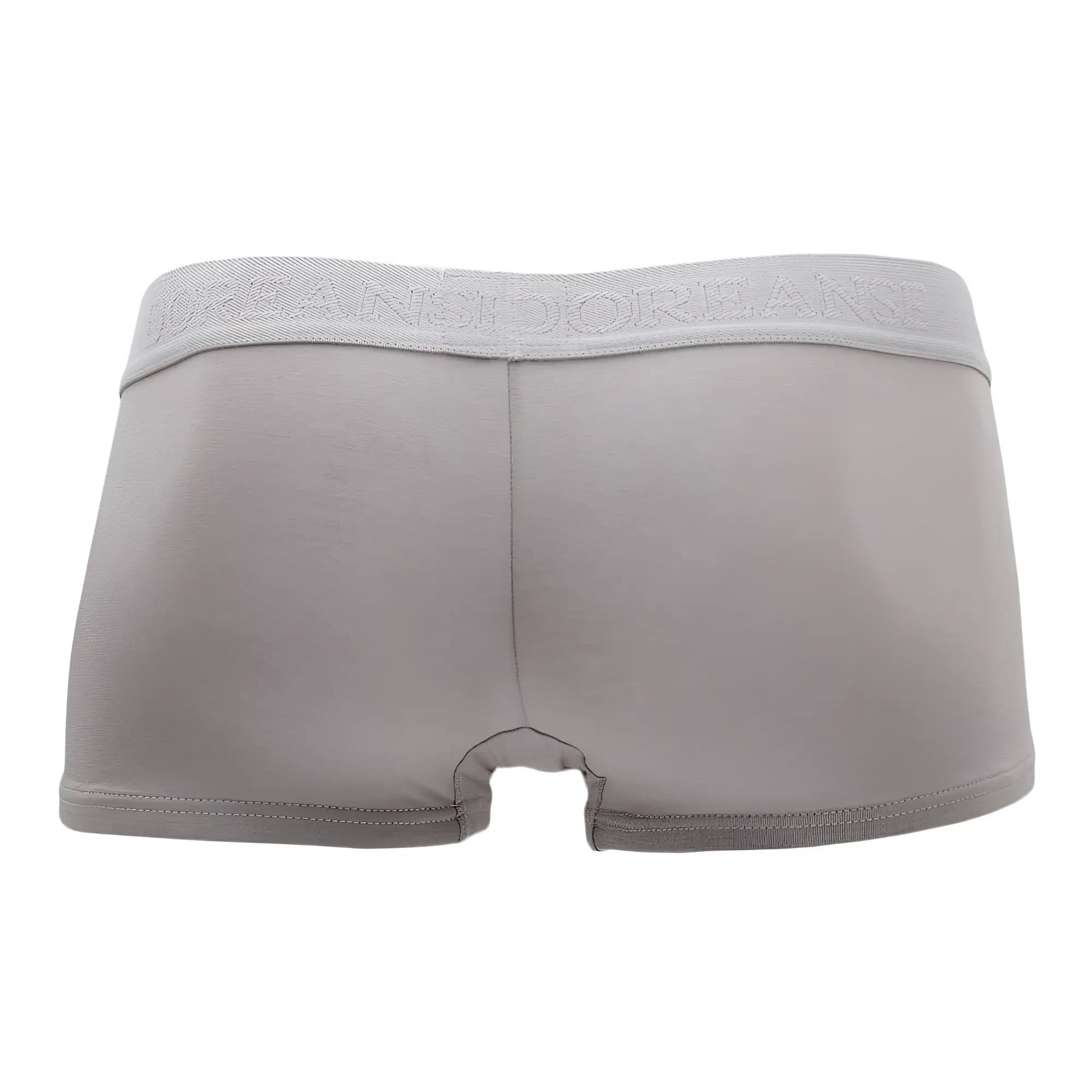 Gray men’s low-rise briefs doreanse 1760-GRY with subtle textured urban decay waistband for comfortable daily wear