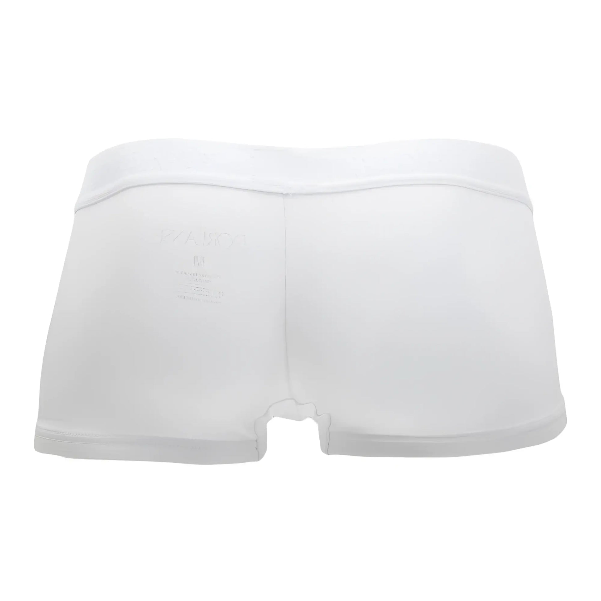 Doreanse 1760-wht white low-rise cotton briefs with smooth seamless design and elastic waistband