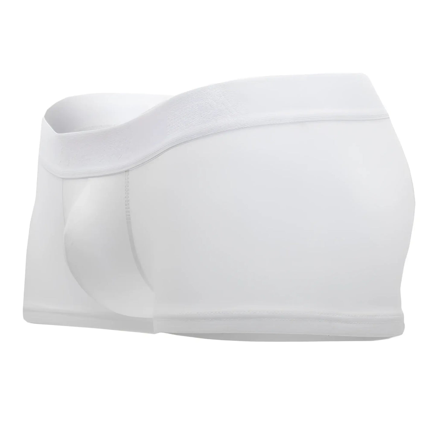 White doreanse 1760 low rise trunk briefs with smooth seamless design and elastic waistband