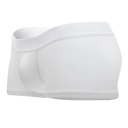 White doreanse 1760 low rise trunk briefs with smooth seamless design and elastic waistband