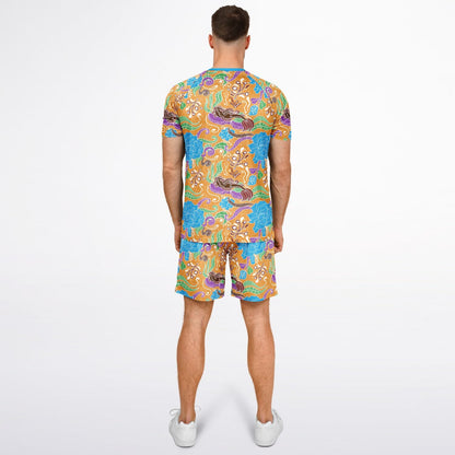 Maris Equi Batik Shorts and Top Set For Men