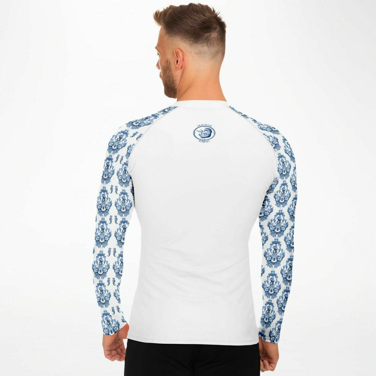 Maris Equi Men's Blue Baroque Rashguard