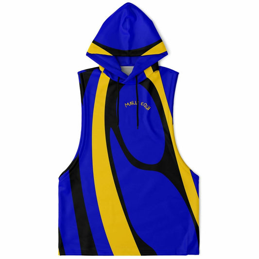 Maris Equi Surgeonfish Men's Drop Armhole Cotton Blend Hoodie