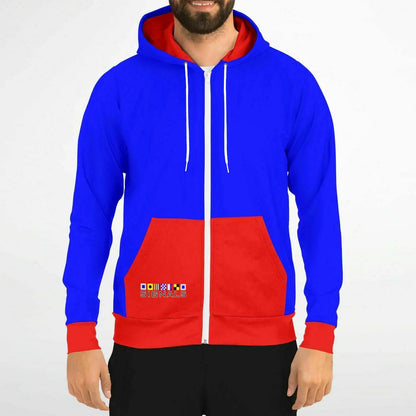 Maris Equi Men's Signals Zipper Hoodie