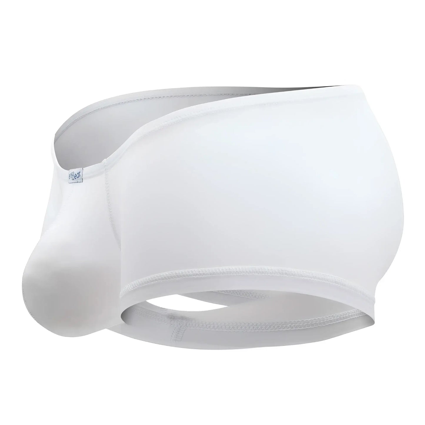 Ergowear EW1167 X4D white men’s briefs with a smooth form-fitting design and subtle stitching details in front