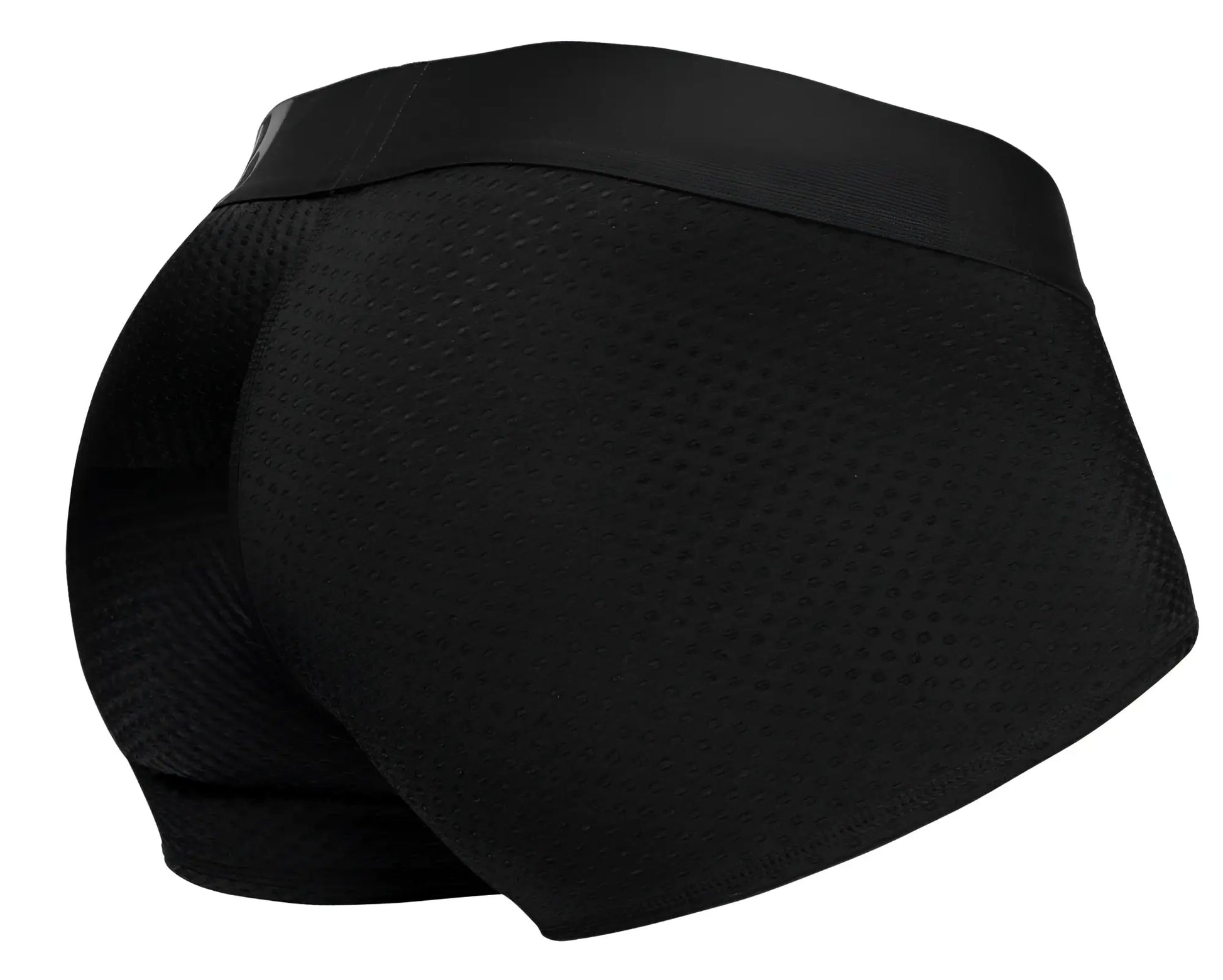 Ergewear ew1689 max flow black mesh briefs with solid waistband designed for comfort and breathability