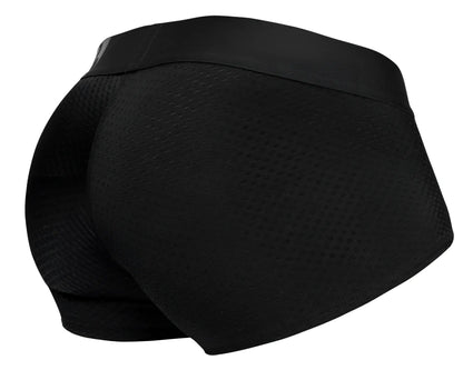 Ergewear ew1689 max flow black mesh briefs with solid waistband designed for comfort and breathability