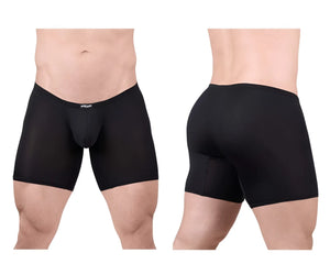 Ergowear ew1702 x4d black boxer briefs with smooth form-fitting fabric and subtle brand logo on the waistband
