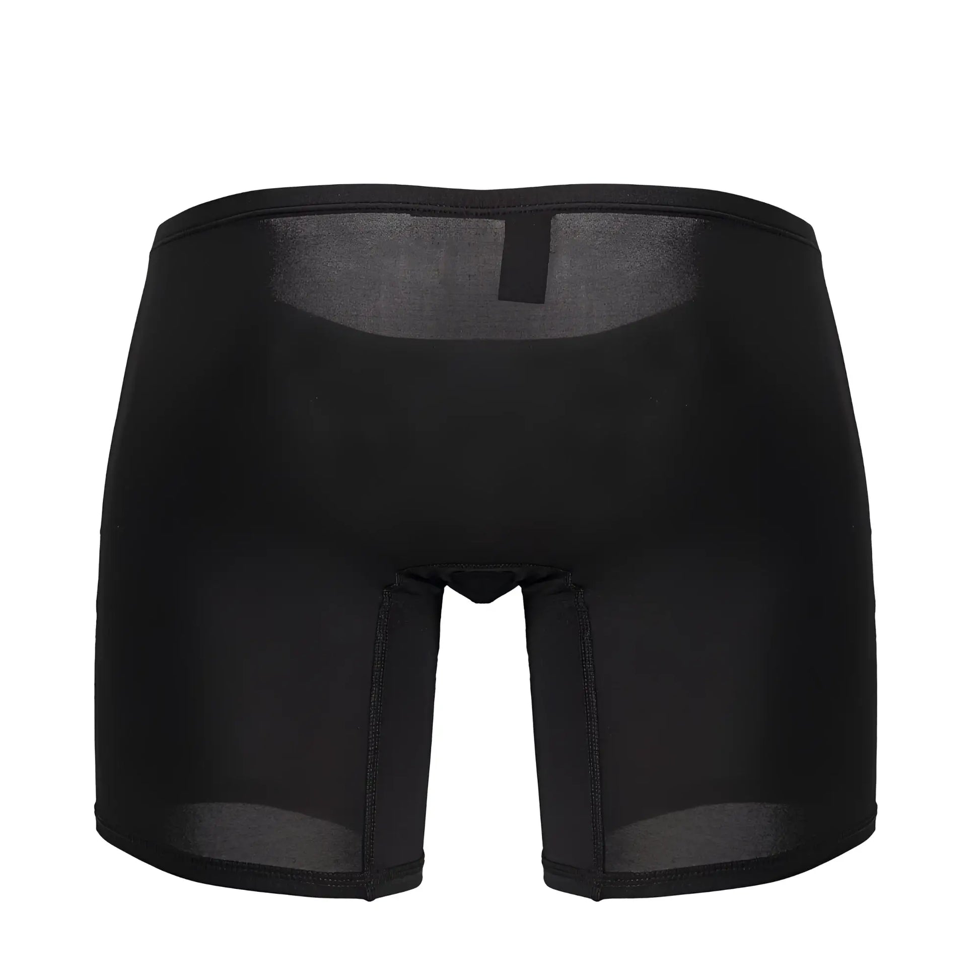 Black ergoWear ew1702 x4d boxer briefs showing the back with mesh panels on sides and back for breathability