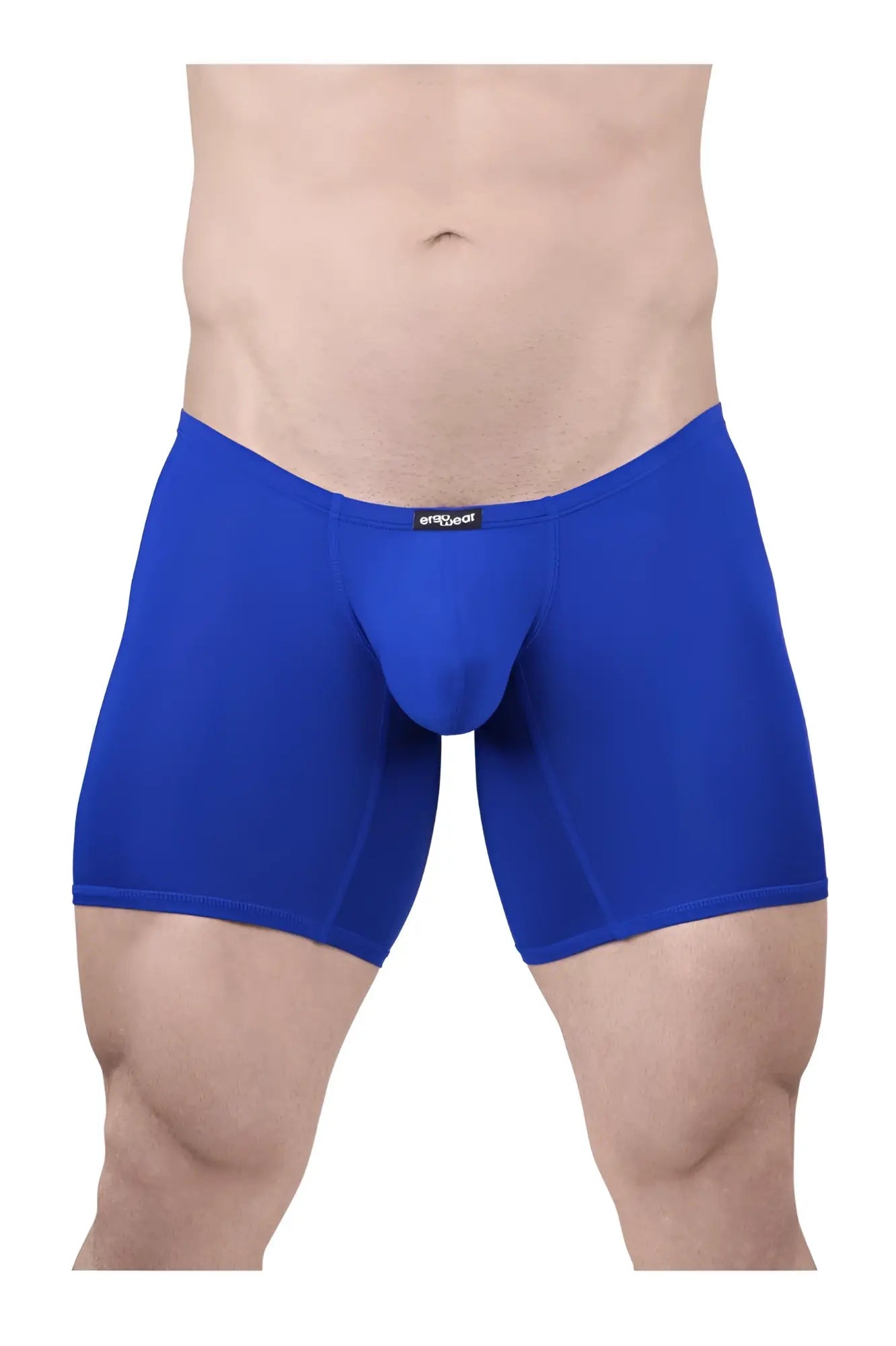 Ergo wear ew1710 x4d royal blue men’s boxer briefs in smooth stretchy fabric with subtle waistband brand tag