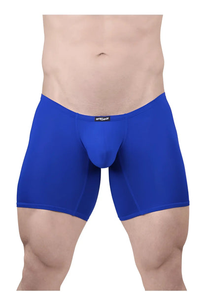 Ergo wear ew1710 x4d royal blue men’s boxer briefs in smooth stretchy fabric with subtle waistband brand tag