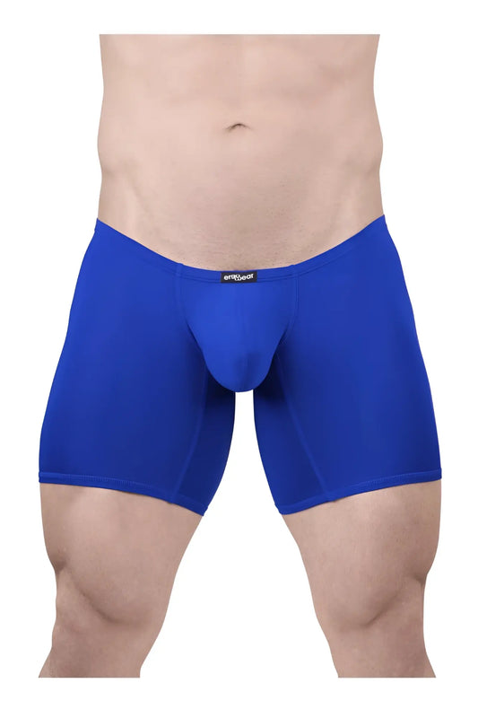 Ergo wear ew1710 x4d royal blue men’s boxer briefs in smooth stretchy fabric with subtle waistband brand tag