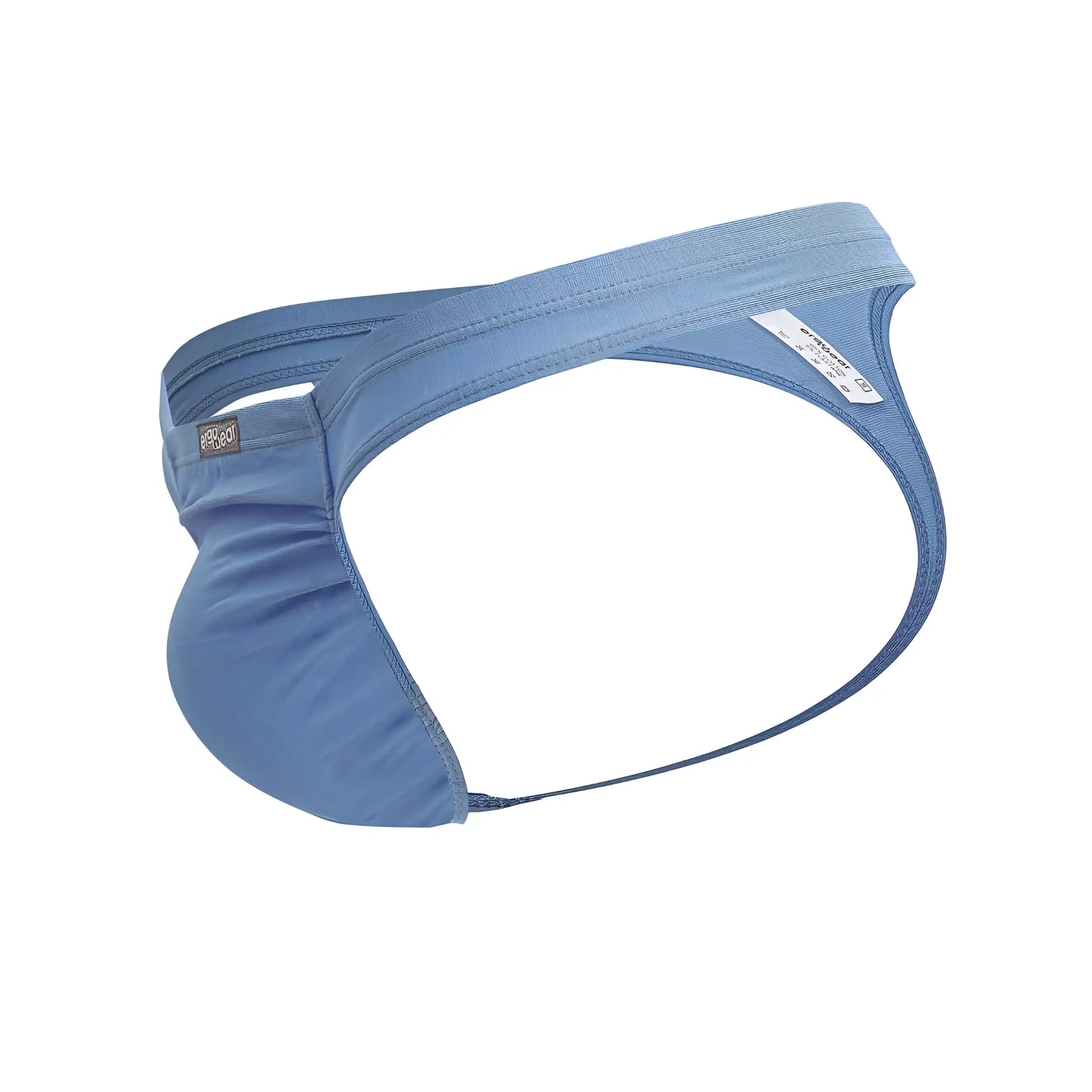Light blue cotton briefs with supportive contoured design and elastic waistband from ergowear ew1730 feel gr8 line