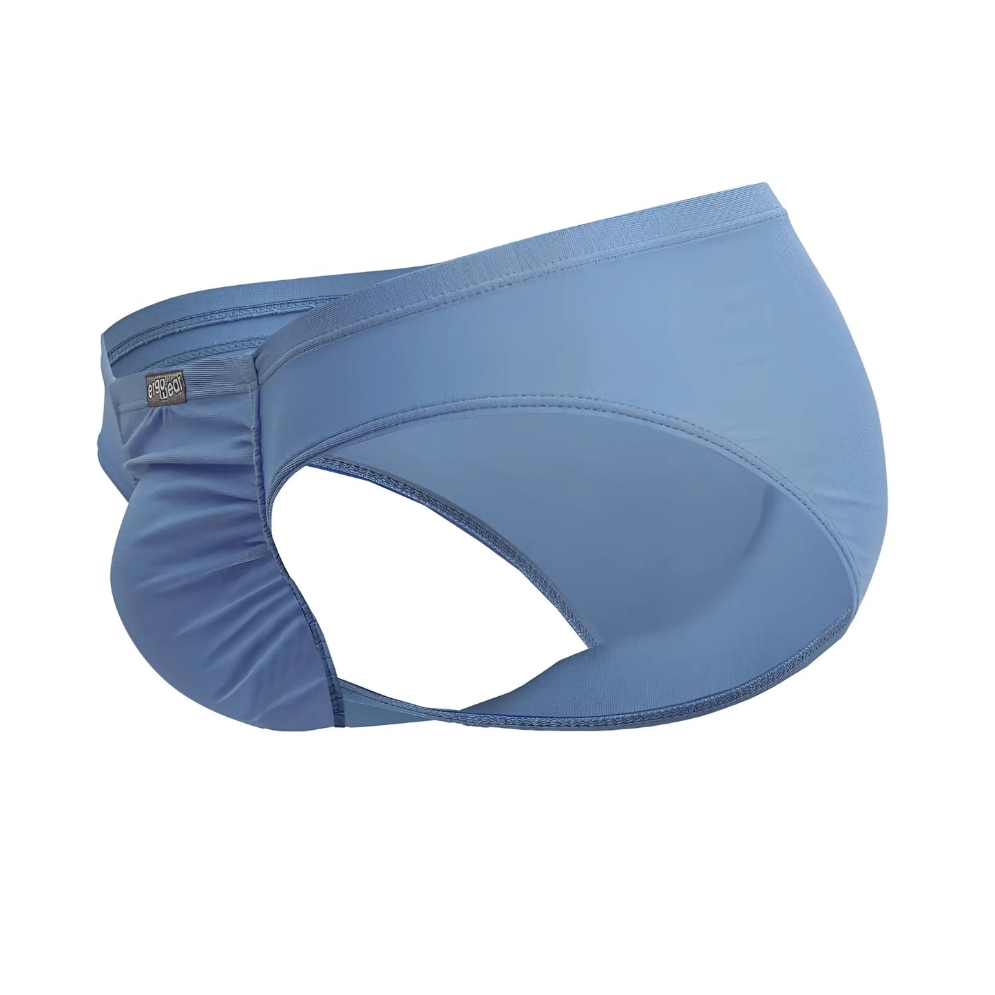 Ergo wear ew1731 feel gr8 light blue cotton bikini with smooth stretchy fabric and contoured design for men