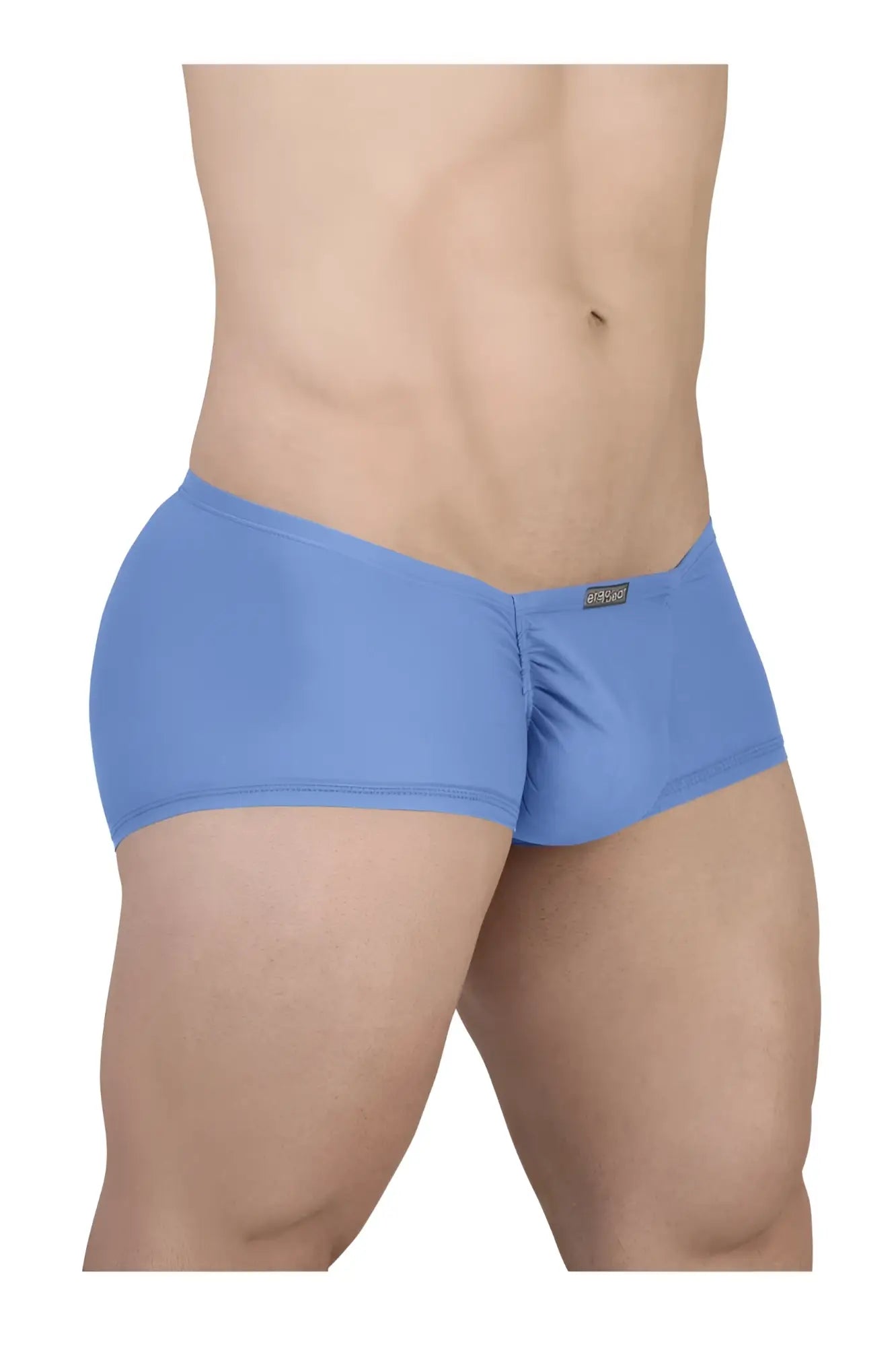 Light blue ergoWear ew1732 feel gr8 cotton trunks with a snug fit and elastic waistband for comfortable wear