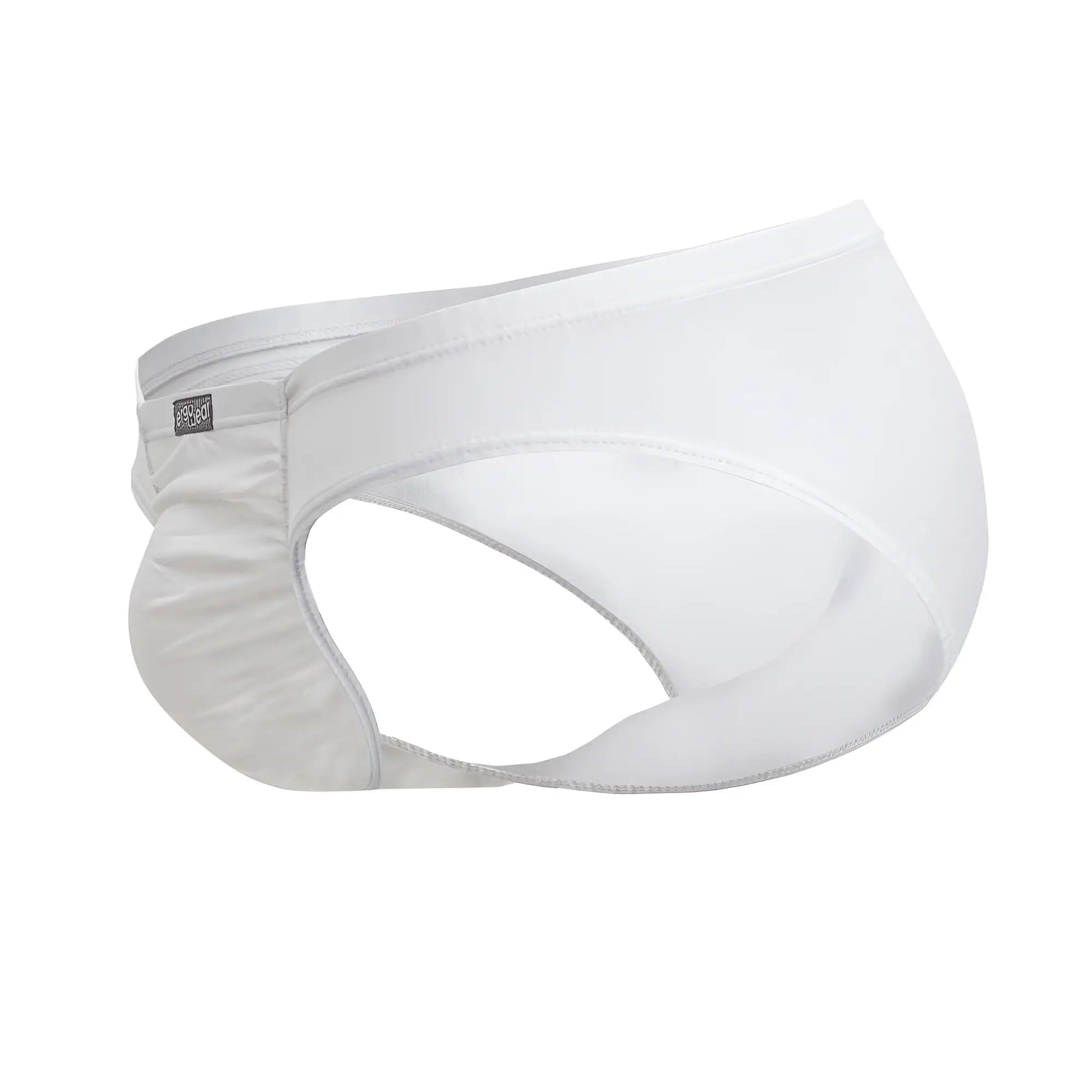 White men’s briefs ergoWear ew1735 feel gr8 cotton bikini with smooth seamless design and subtle edge stitching