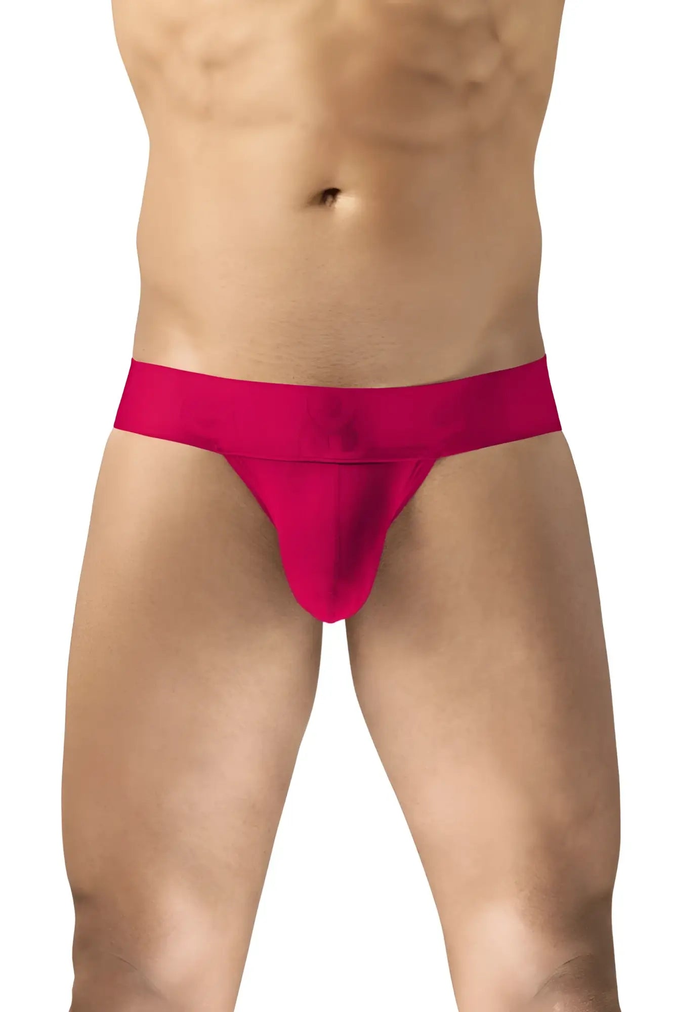 ErgoWear EW1743 max bold bikini in bright fuchsia smooth fabric with a wide waistband for men
