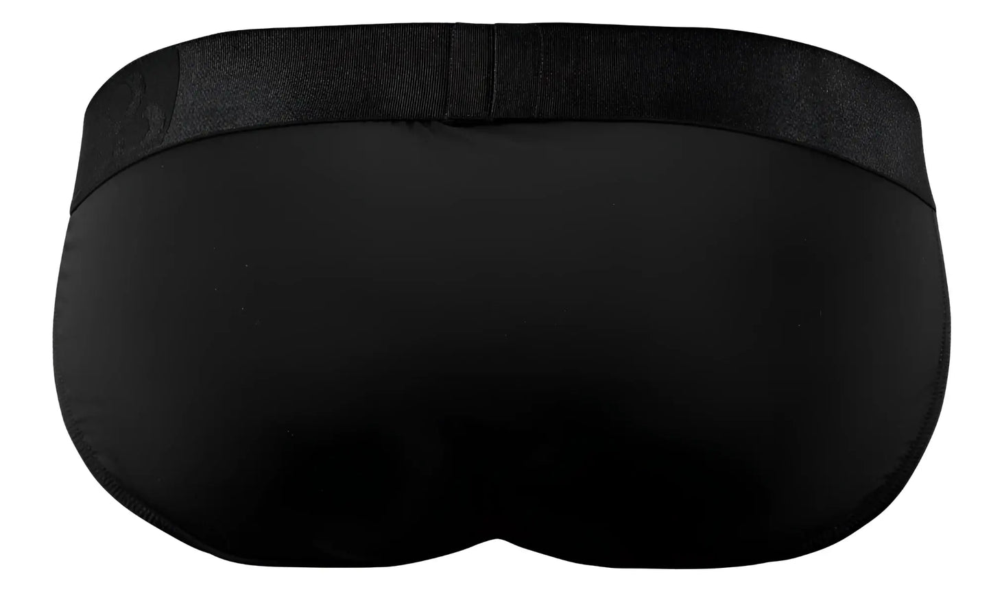 ErgoWear ew1747 max bold black bikini briefs with smooth seamless fabric and subtly textured elastic waistband