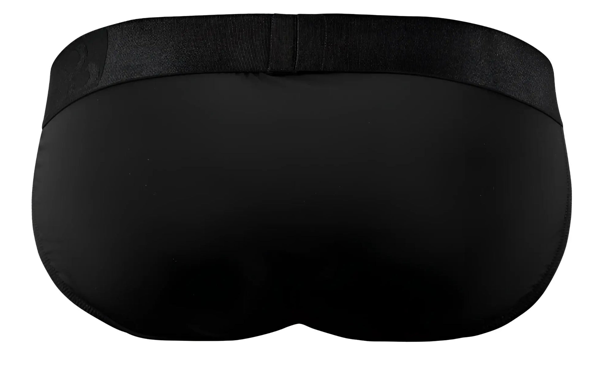ErgoWear ew1747 max bold black bikini briefs with smooth seamless fabric and subtly textured elastic waistband
