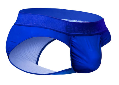 Royal blue ergowear ew1755 feel se athletic briefs with mesh interior and elastic waistband for comfort and support