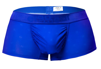 Bright royal blue ErgoWear EW1756 FEEL SE trunks with subtle pattern and elastic waistband for comfortable wear