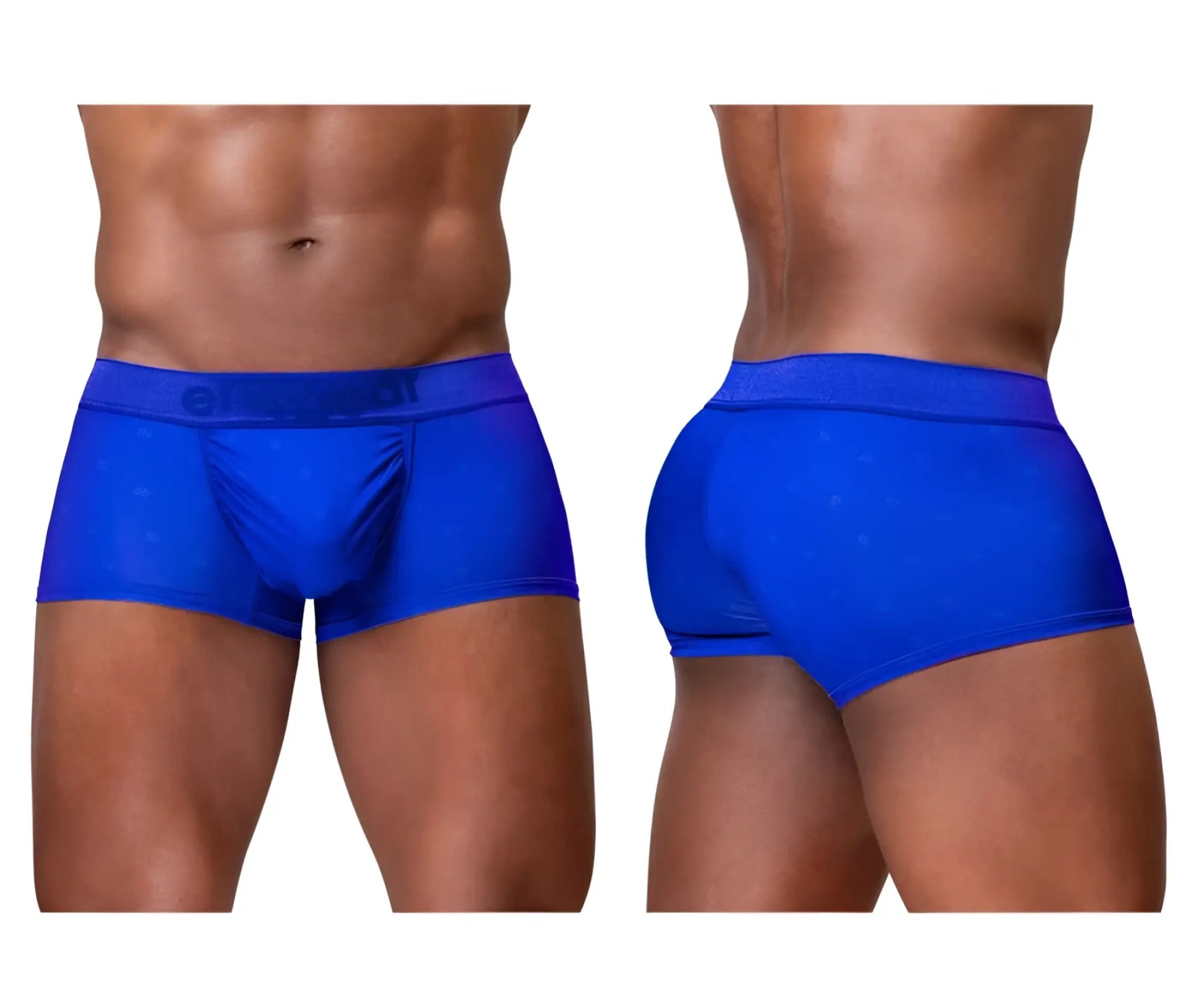 Vibrant royal blue ergoWear EW1756 FEEL SE men’s briefs with subtle textured pattern and elastic waistband