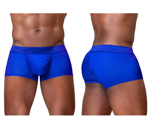 Vibrant royal blue ergoWear EW1756 FEEL SE men’s briefs with subtle textured pattern and elastic waistband