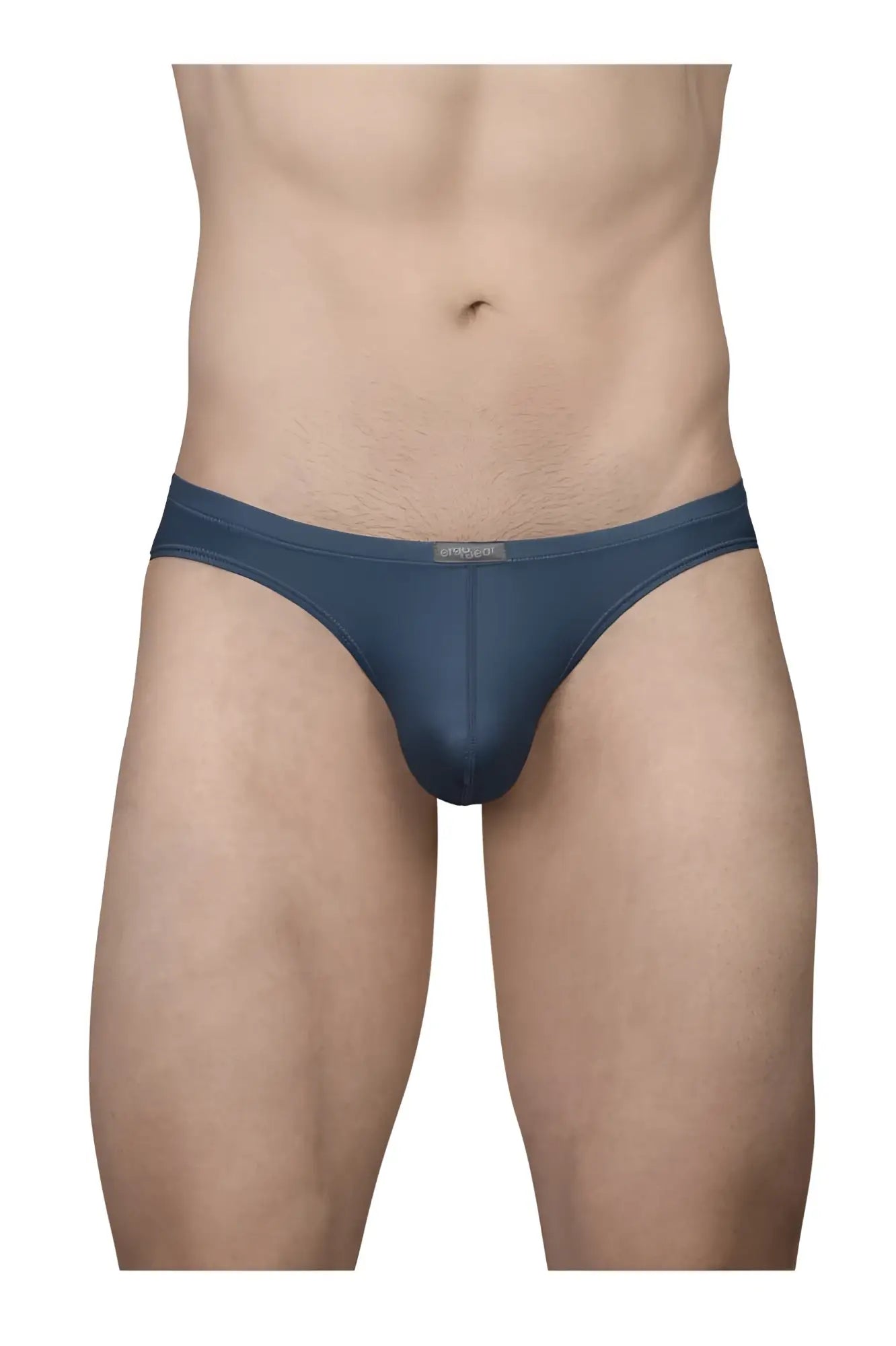 ErgoWear ew1798 X4D SE bikini sea blue men’s briefs with smooth form-fitting fabric and subtle waistband brand tag