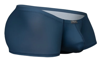 Ergowear ew1799 x4d se trunks in sea blue with smooth form fitting fabric and subtle gray mesh waistband lining