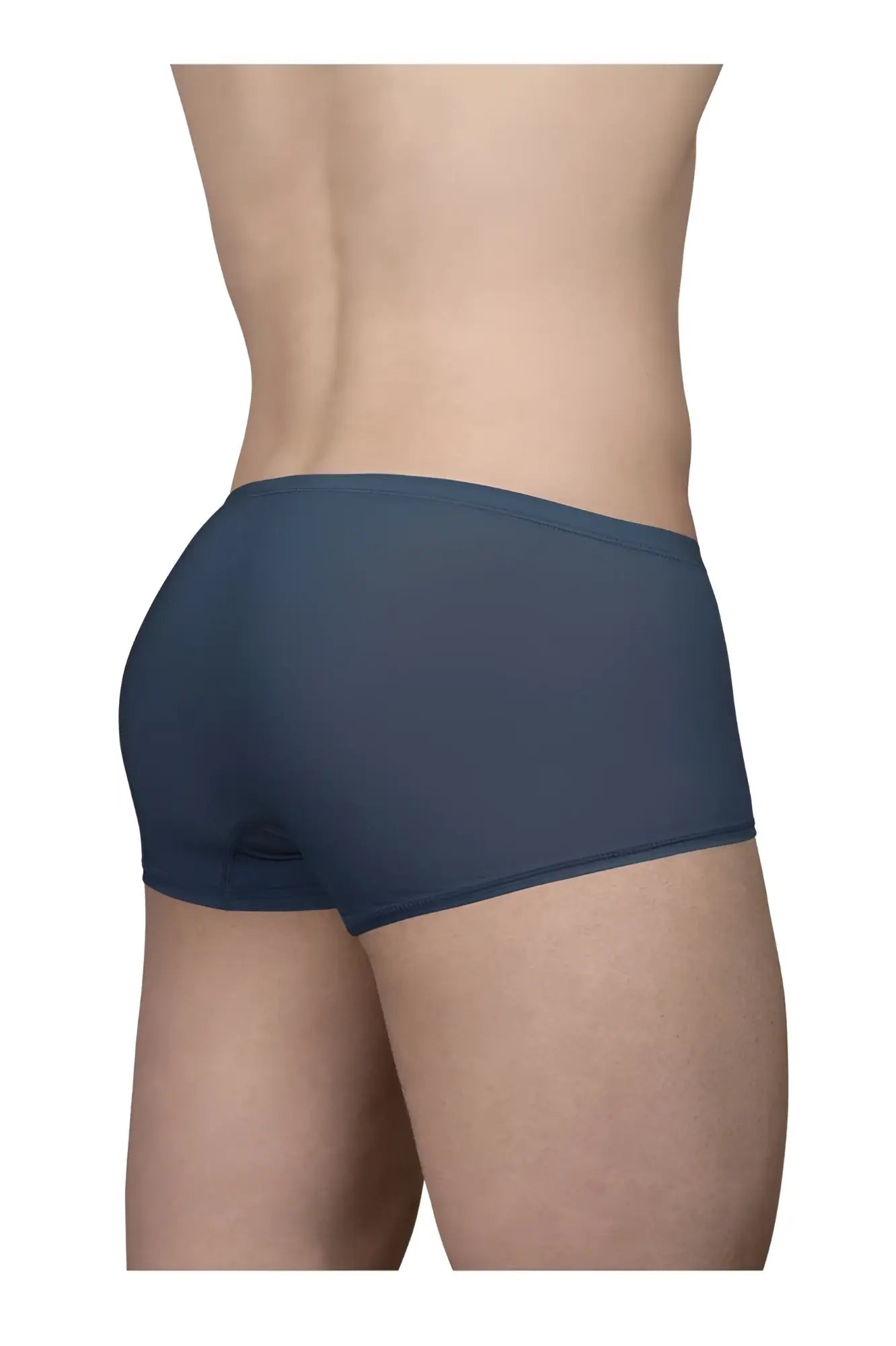 Men’s ergo wear ew1799 x4d se trunks in sea blue with smooth stretchy fabric and seamless waistband