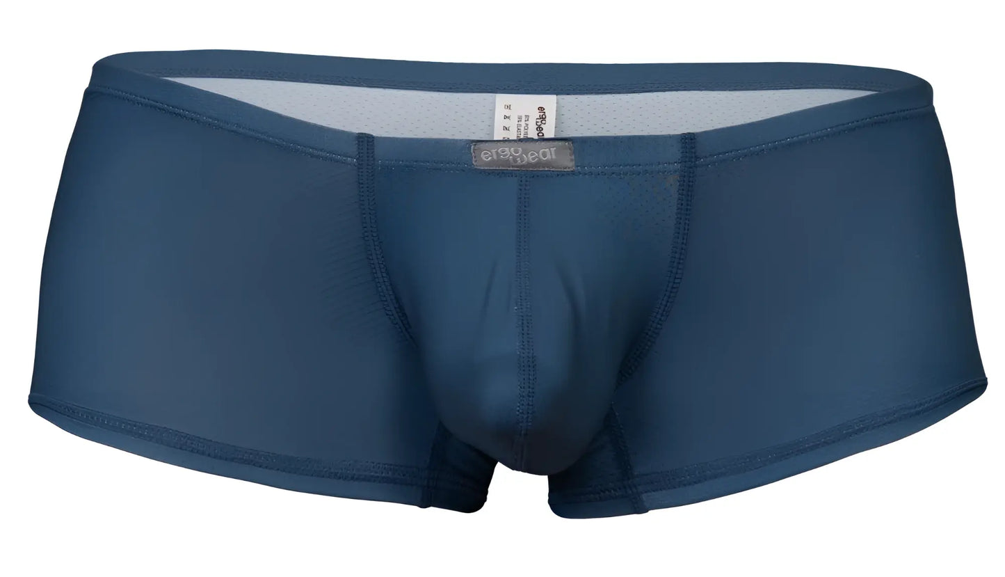 Dark blue ergoWear ew1799 x4d se trunks with subtle textured fabric and contrasting light gray inner lining