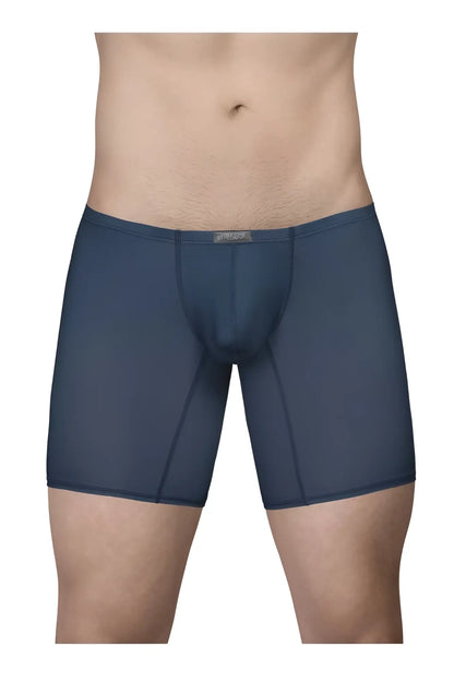 Dark blue ergoWear ew1800 x4d SE boxer briefs with smooth form-fitting fabric and subtle seam detailing