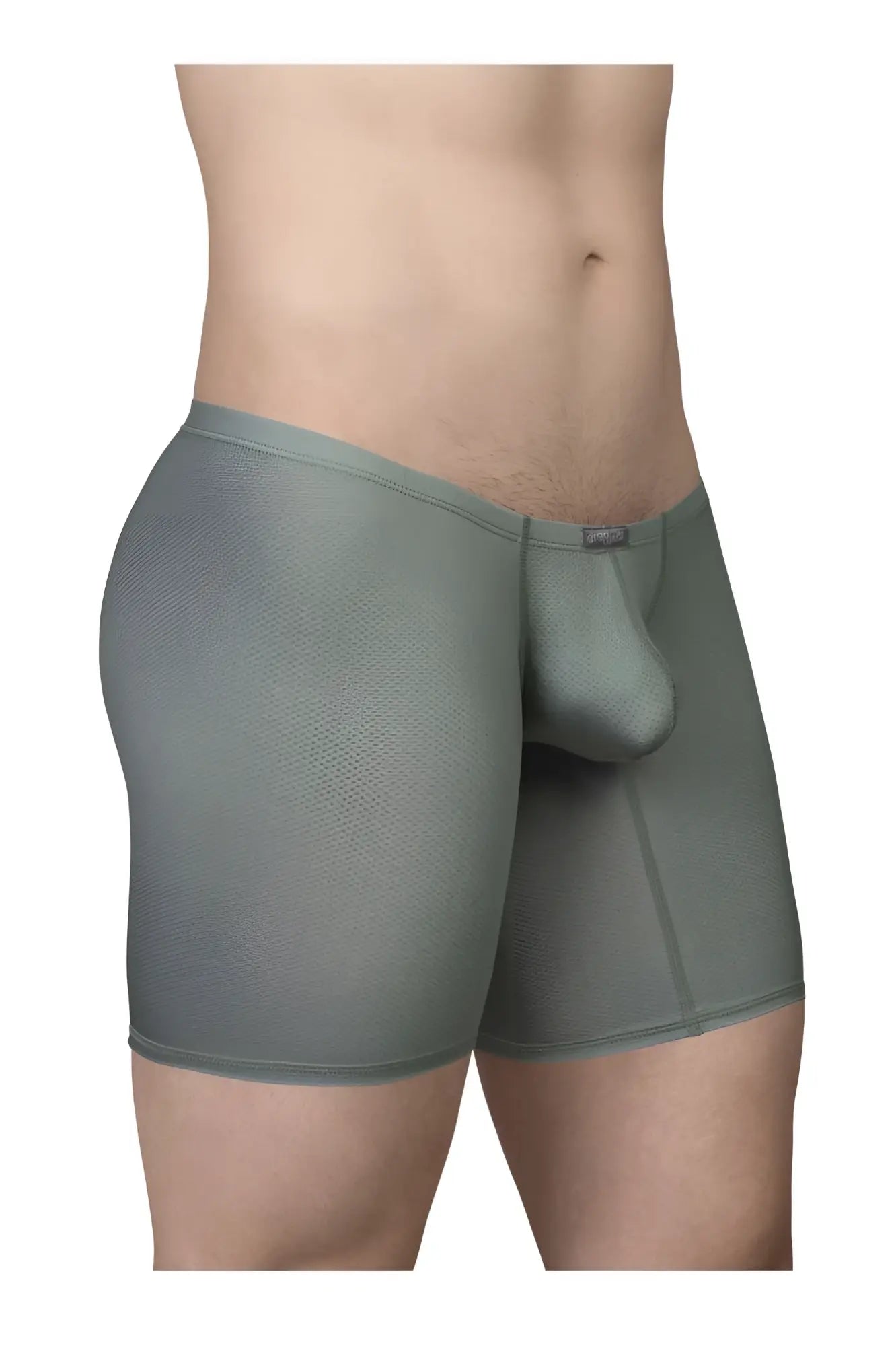 Ergowear ew1804 x4d se olive green boxer briefs with seamless construction and built-in pouch in form-fitting fabric
