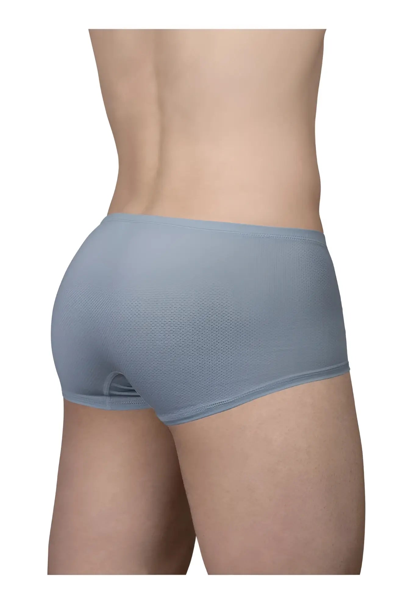 ErgoWear EW1807 X4D SE stone blue light blue form-fitting briefs with subtle textured pattern for comfortable wear