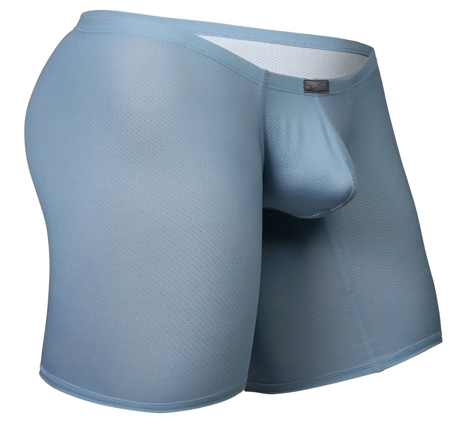 Ergowear ew1808 x4d se boxer briefs in stone blue breathable mesh with supportive pouch for men