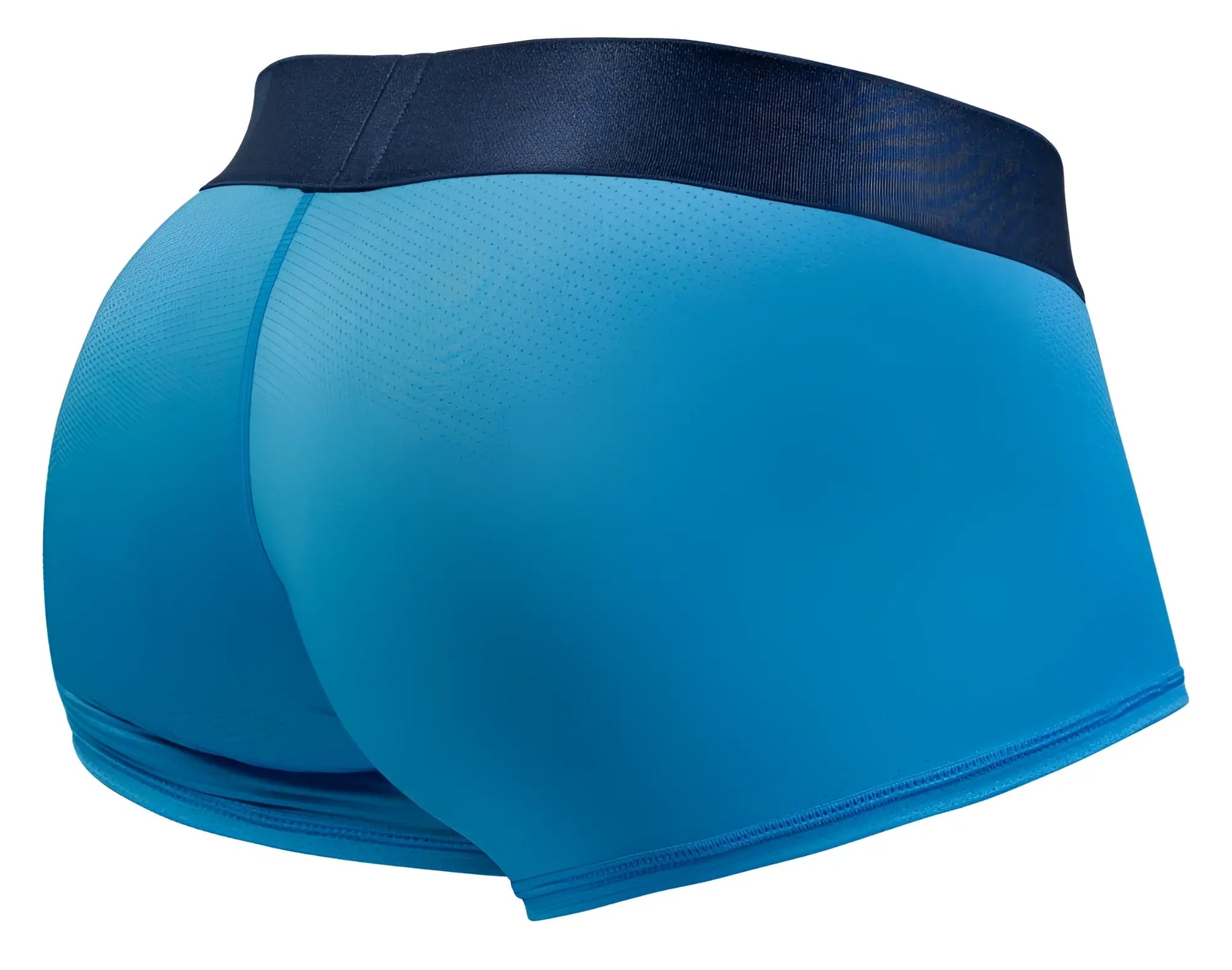 ErgoWear ew1822 max bold se trunks in river blue with dark navy elastic waistband designed for athletic support