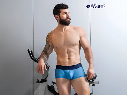 Blue ergo wear ew1822 max bold se athletic briefs with dark blue waistband in river blue color