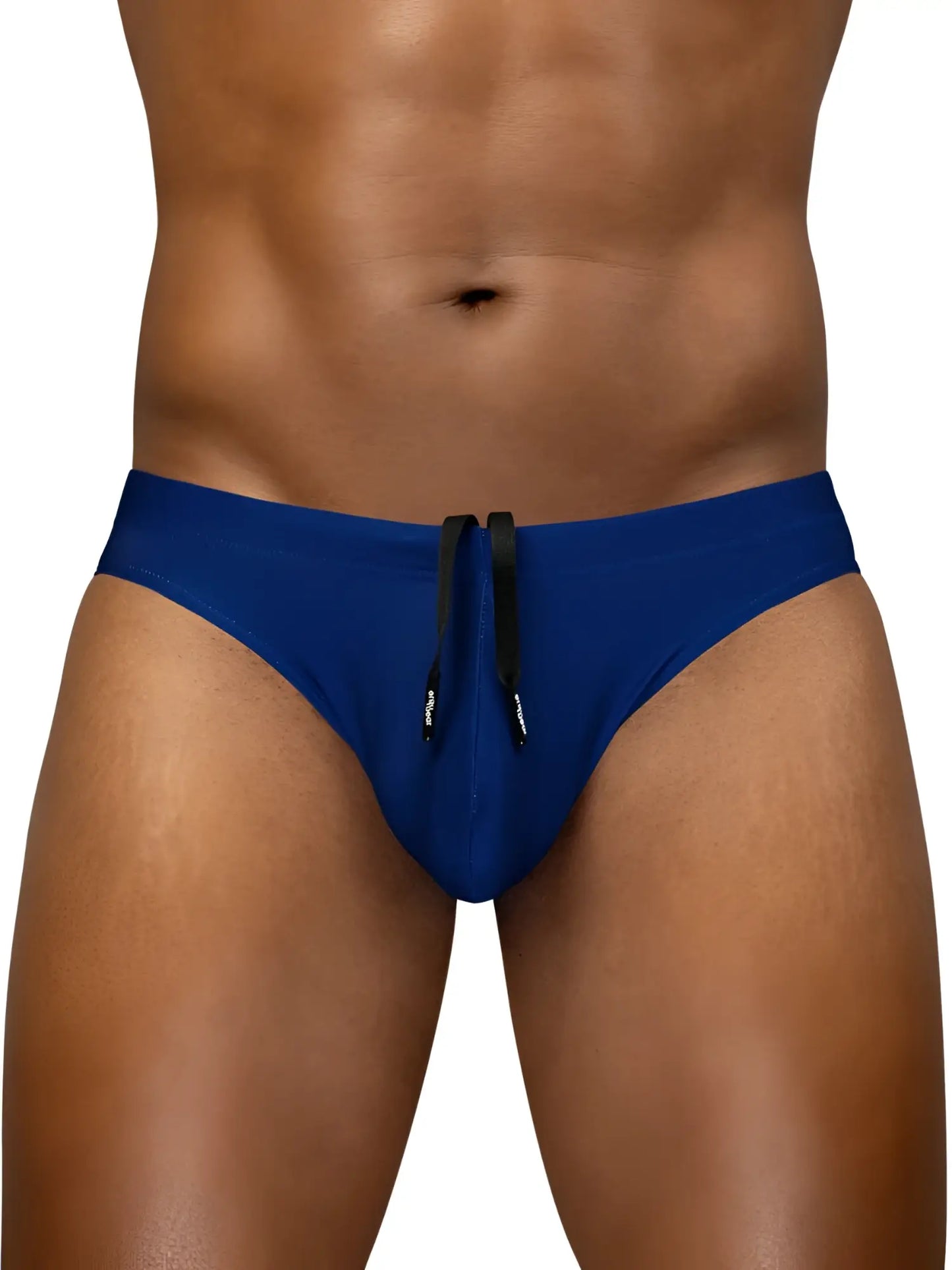 Royal blue ergoWear EW1832 X4D SW swim thongs with black drawstrings designed for comfort and performance in water