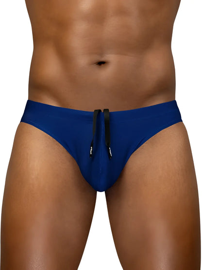 Royal blue ergoWear EW1832 X4D SW swim thongs with black drawstrings designed for comfort and performance in water