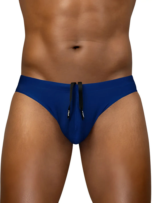 Royal blue ergoWear EW1832 X4D SW swim thongs with black drawstrings designed for comfort and performance in water