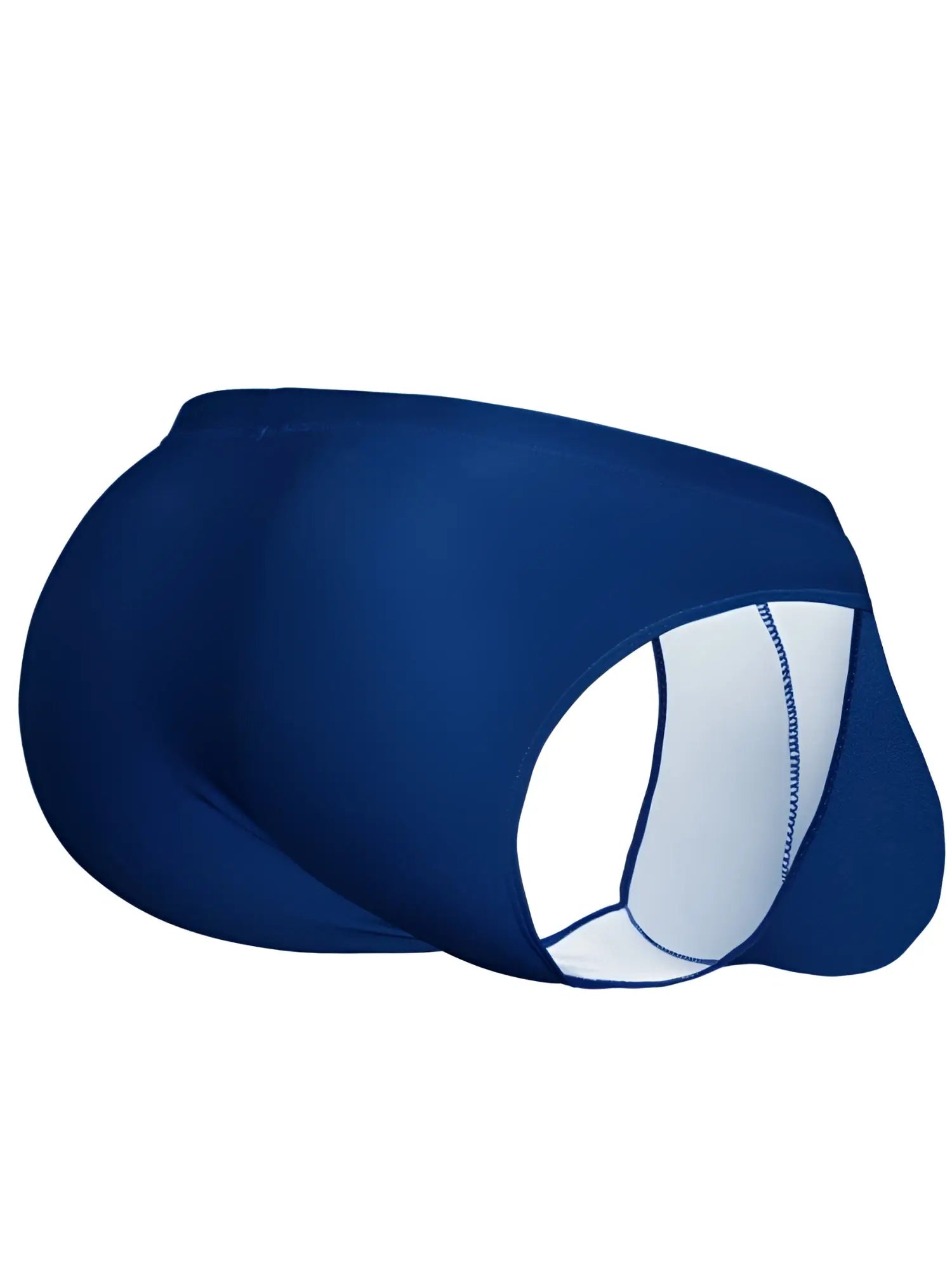 Navy blue ergoWear EW1833 X4D SW swim bikini with white lining and stitched seam detail for water activities