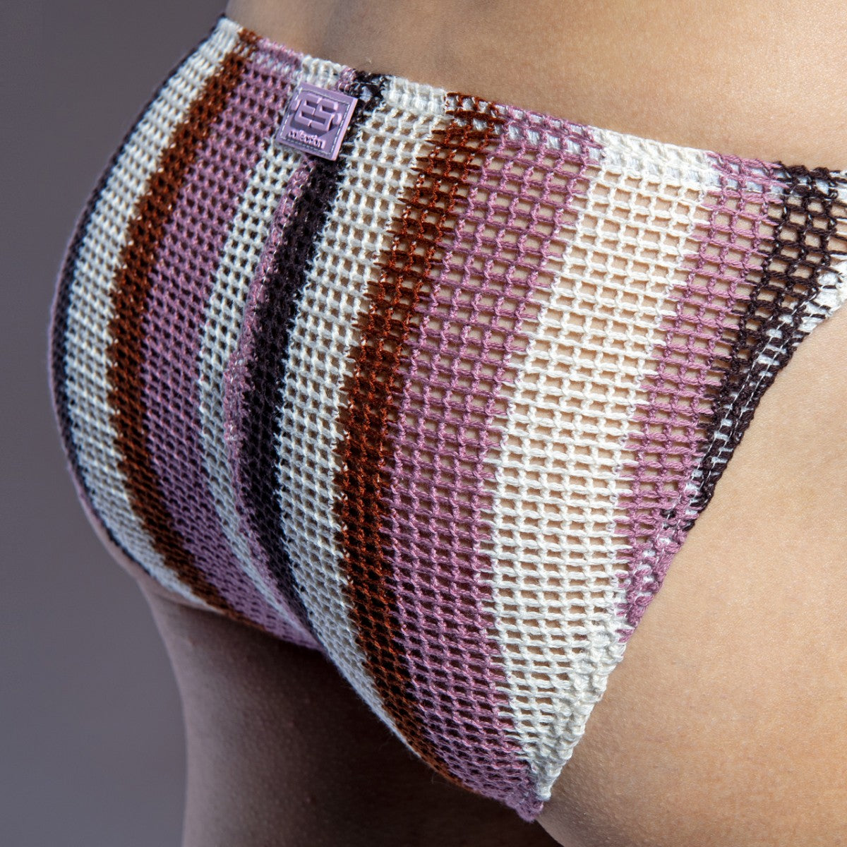 ES Collection Topkapi Bikini Brief Swimwear - Violet