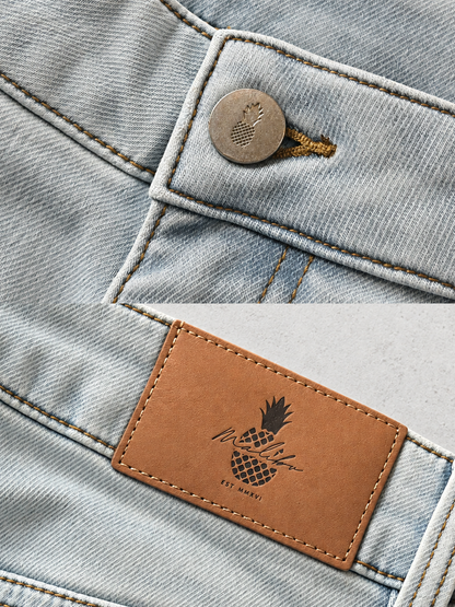 JJ Malibu Herren In-Your-Dreams 3,5" Jeans-Shorts - Hazy Blue