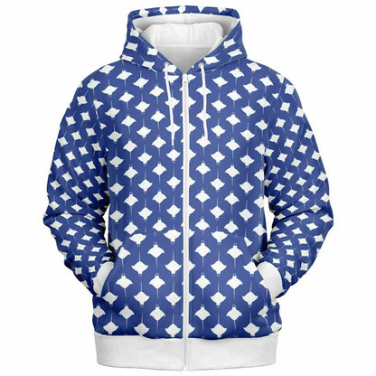 Maris Equi Men's Manta Ray Zip-Up Hoodie