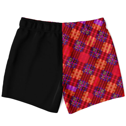 Maris Equi Red Tartan Men's Swim Shorts