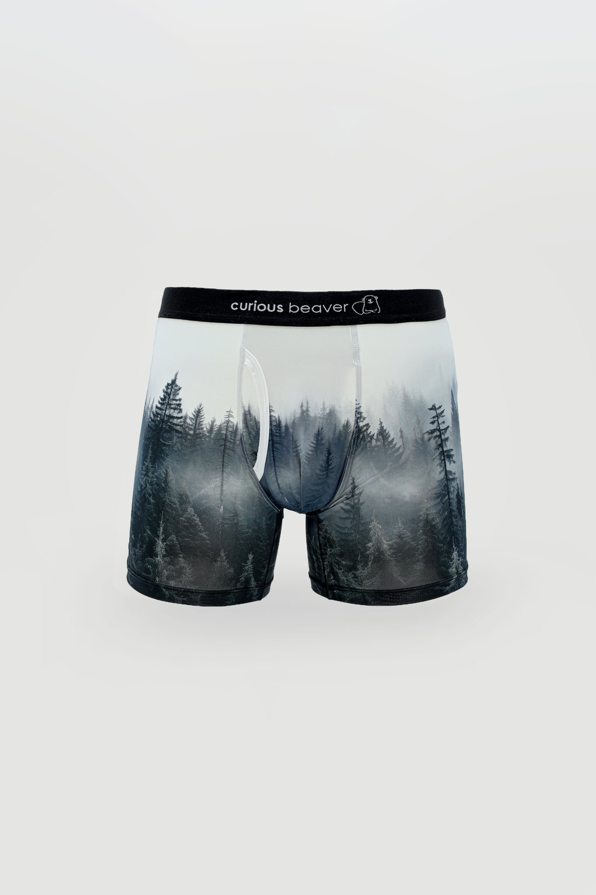 Curious Beaver Men's Boxer Briefs - Forest