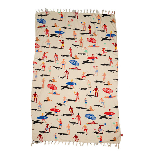 CA-RIO-CA COQUEIR Cangas de Praia- Brazilian Beach Towel (Sarong / Pareo)