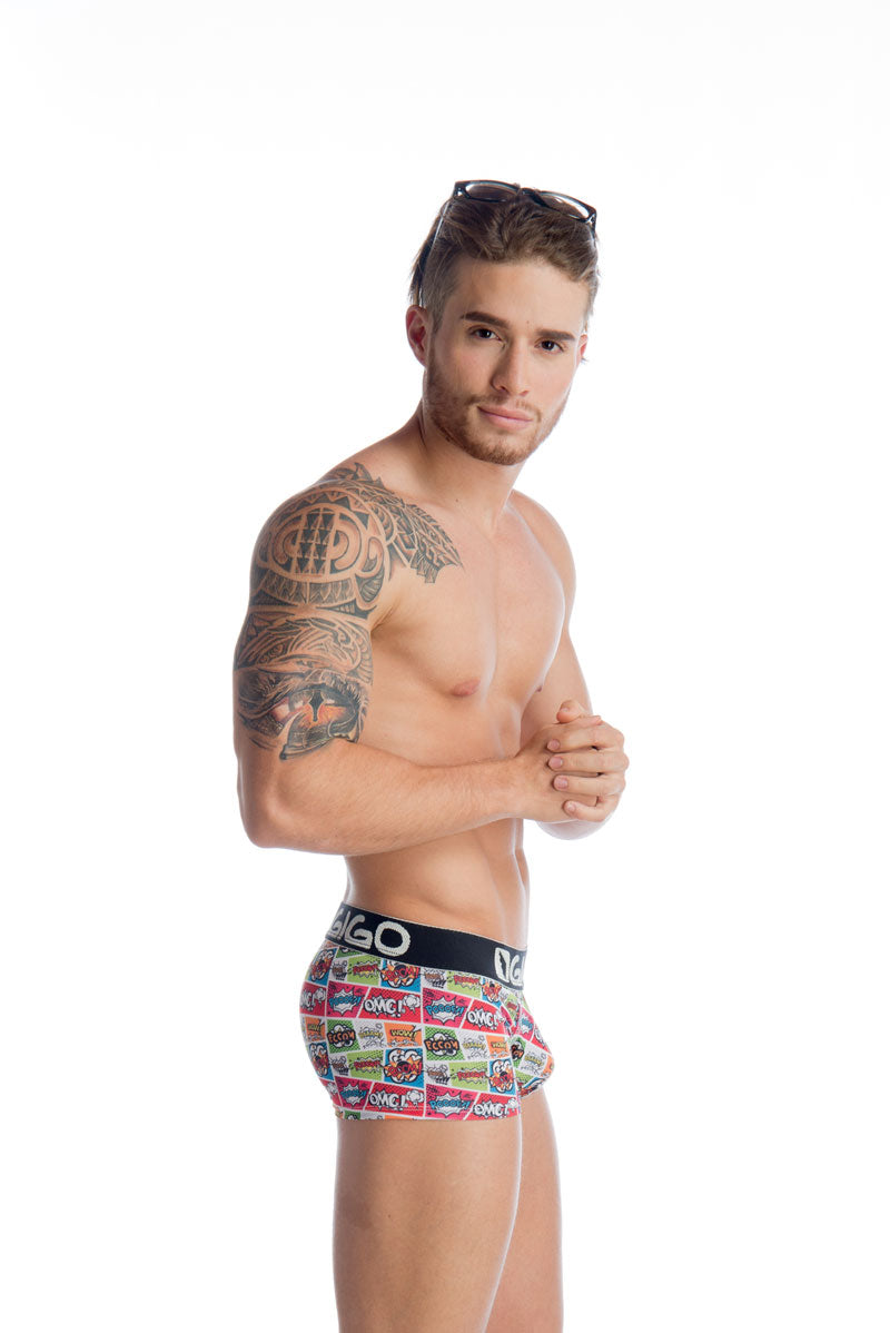 Boxer court Gigo CARTOONS G02003 Taille L